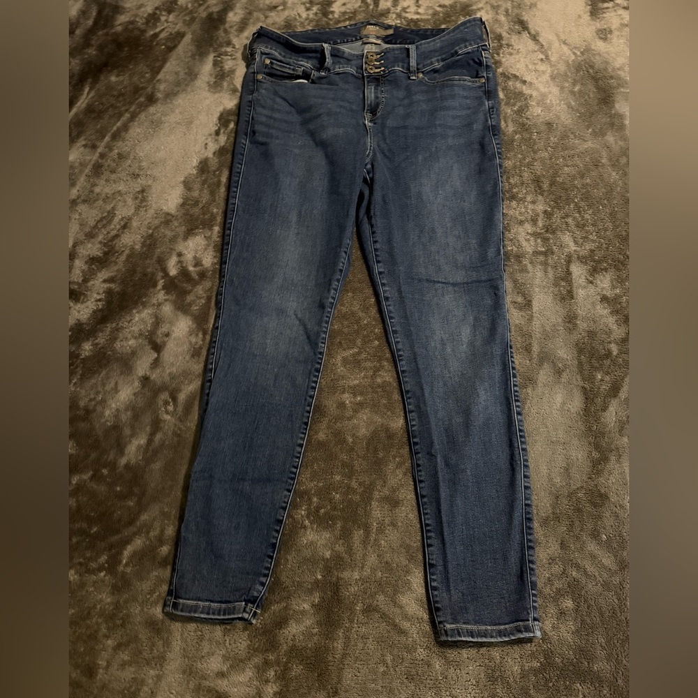 torrid Dark Wash Blue Skinny Jeans